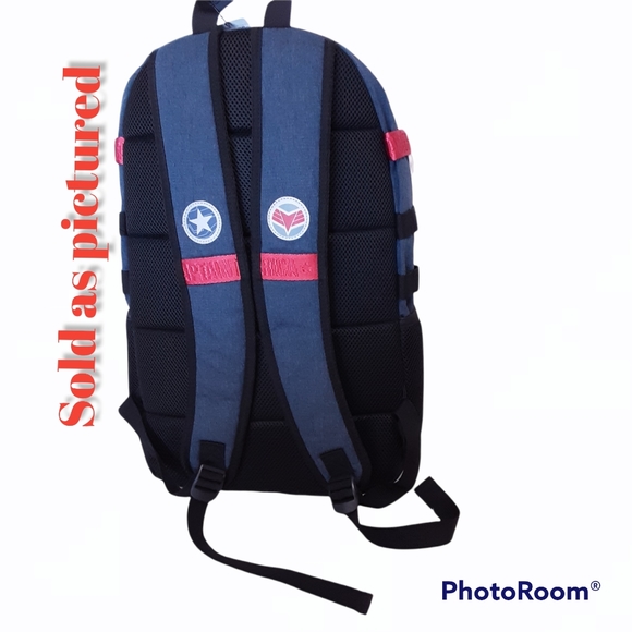 Marvel The Falcon And The Winter Soldier Star Backpack - Picture 11 of 12